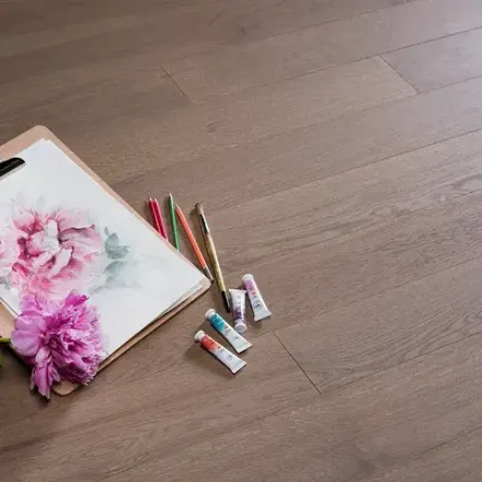 Инженерный паркет Coswick Дуб Серый Шпинель (Spinel Grey) Шелковое масло ультраматовое