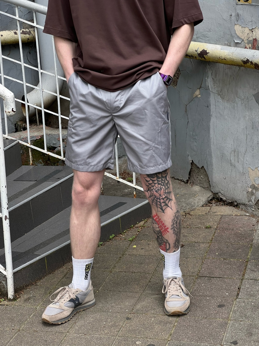 Шорты BLK CROWN Sunlion Grey