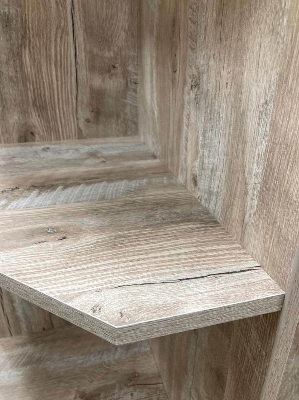 Стеллаж Хилтон дуб юкон/гранж 440