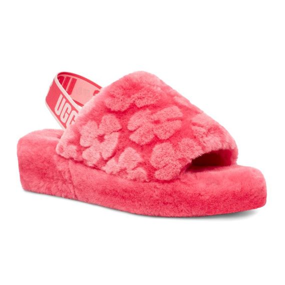 Ugg Fluff Yeah 'Strawberry Red'