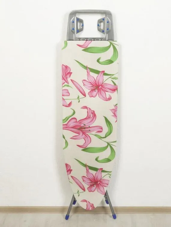 Доска гладильная Nika «Белль Классик 1», 112×34,5 см, два положения высоты 70, 80 см, европодставка, рисунок МИКС