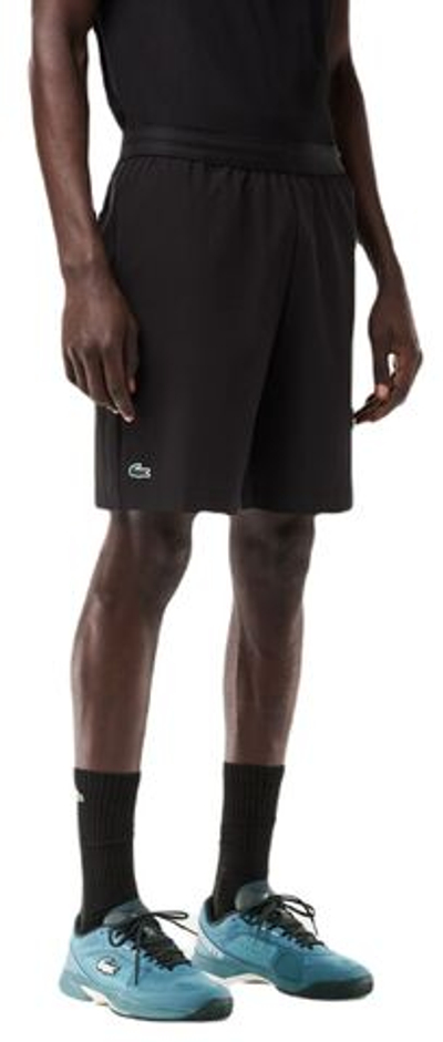 Мужские теннисные шорты Lacoste Sweatsuit Ultra-Dry Regular Fit Tennis Shorts - black