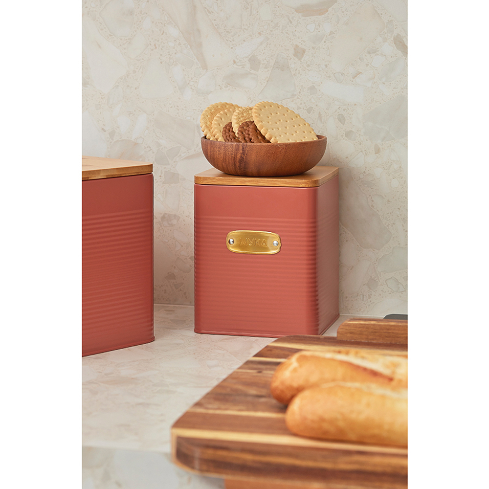 Банка для хранения муки 3.2л Smart Solutions Irmel терракота