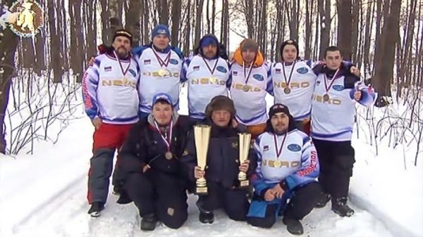 Командное первенство Москвы с ледобуром Неро