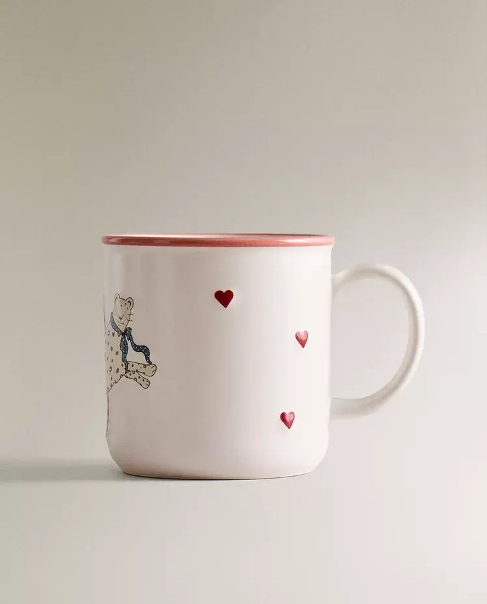 ZARA HOME ДЕТСКАЯ КРУЖКА ИЗ КЕРАМИКИ «ГЕПАРД», РАЗНОЦВЕТНЫЙ
