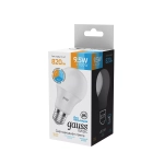 Лампа Gauss LED Basic A60 9.5W E27 820lm 3000-4000-6500K  изм.цвет.темп.1023240