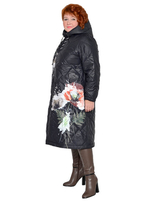 Пальто стёганое Цветочная фея