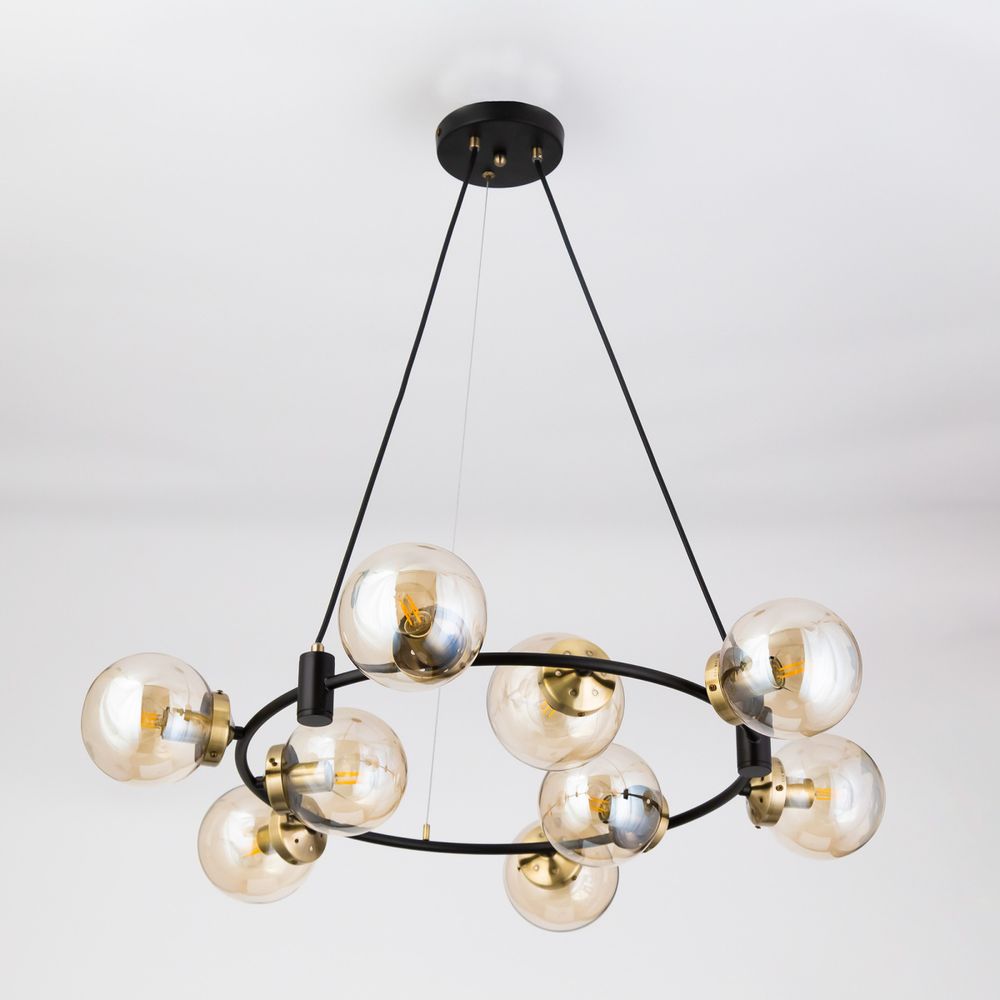 Citilux Планета CL105195 Люстра подвесная Бронза