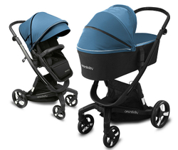 Детская коляска AmaroBaby Tutum 2 в 1 синий