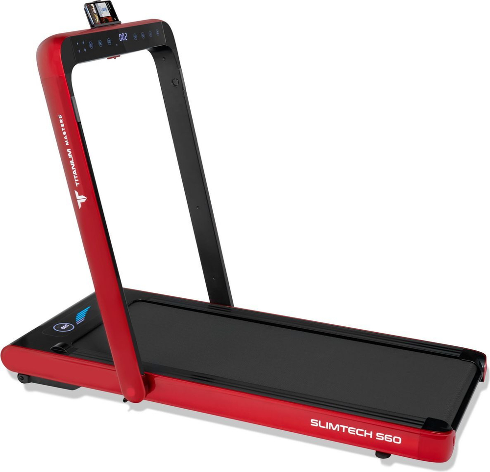 Беговая дорожка Titanium Masters Slimtech S60, красная