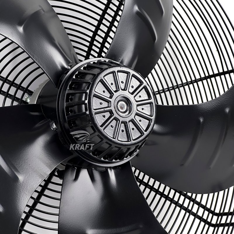 Вентилятор YWF4D-500B (нагнетание) 380В осевой на сетке 7000 м3/час