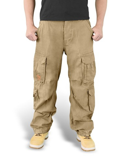 Штаны Surplus Airborne Vintage (бежевые - beige)
