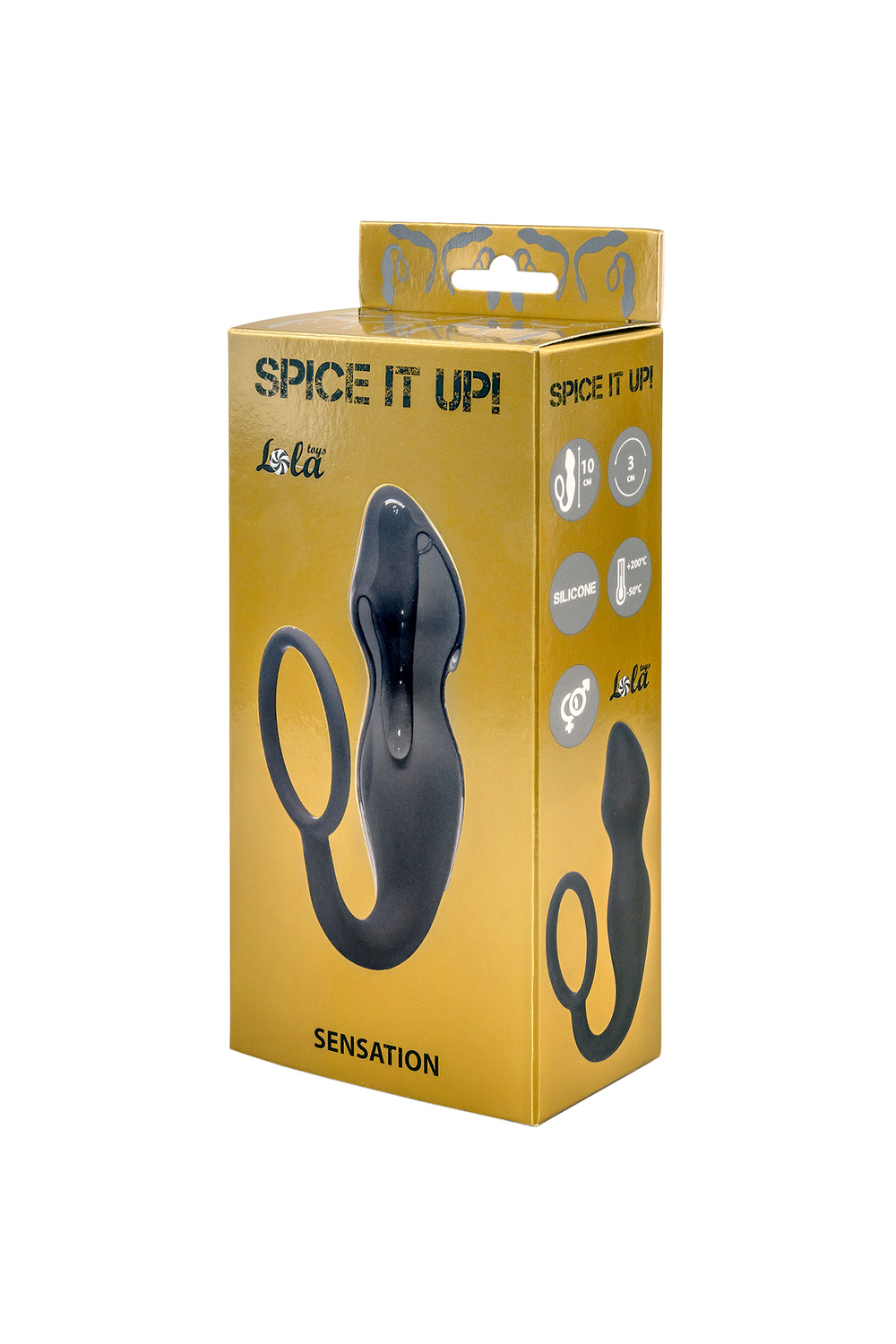 Анальная пробка Spice it up Sensation Dark Grey 8005-02lola
