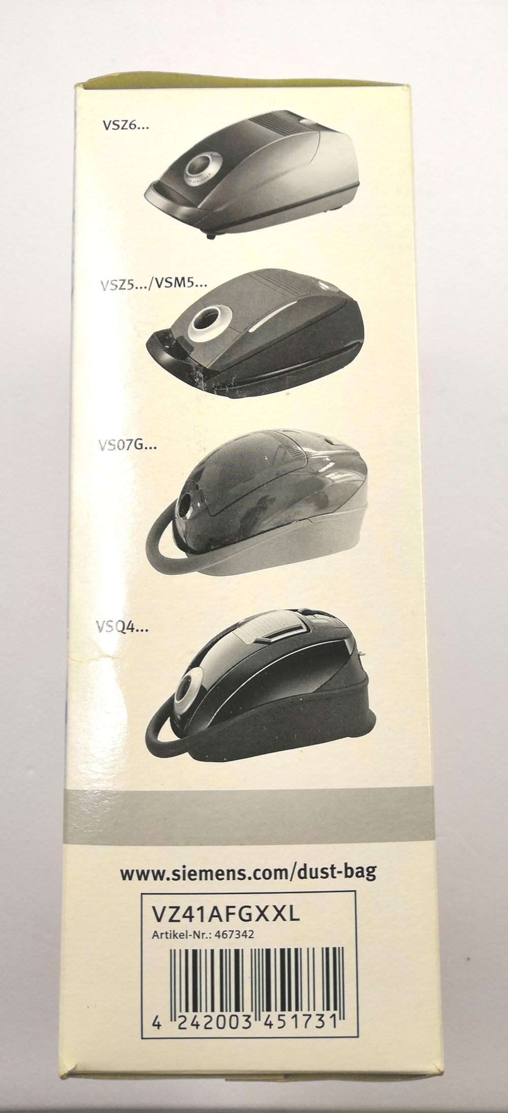 Комплект мешков + микрофильтр для пылесосов BOSCH