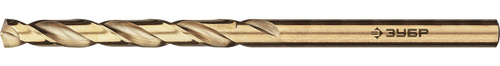 ЗУБР КОБАЛЬТ 3.5х70мм, Сверло по металлу, сталь Р6М5К5, класс А