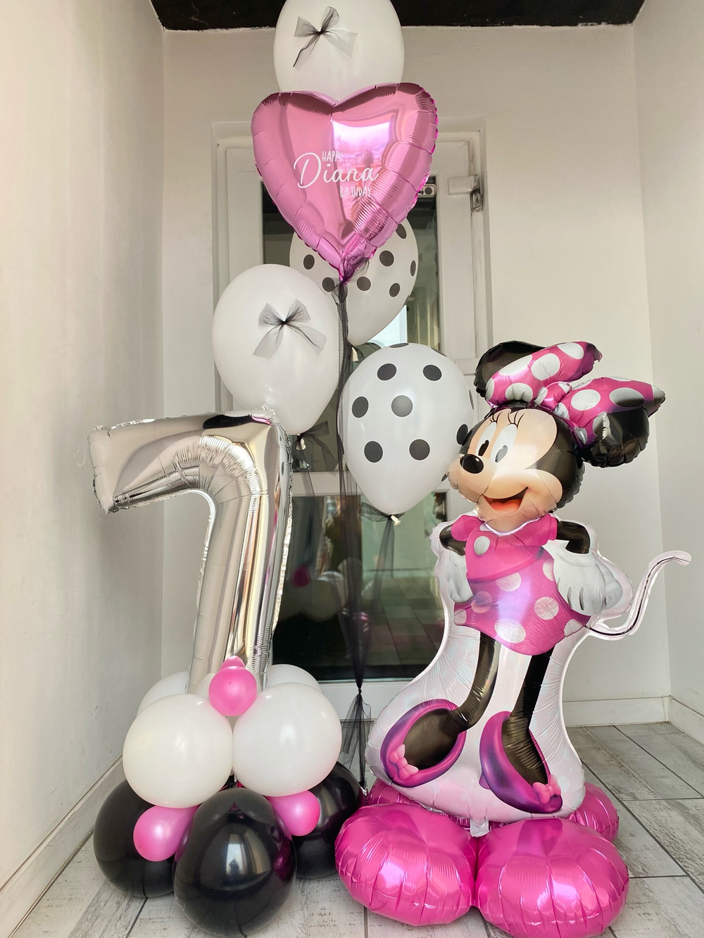 Набор воздушных шаров Минни Маус  №686