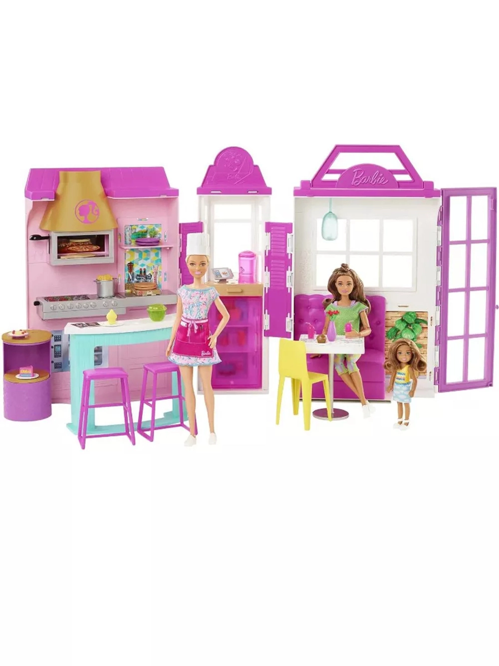 Набор Барби мебель кухня Ресторан Cook 'n Grill HGP59