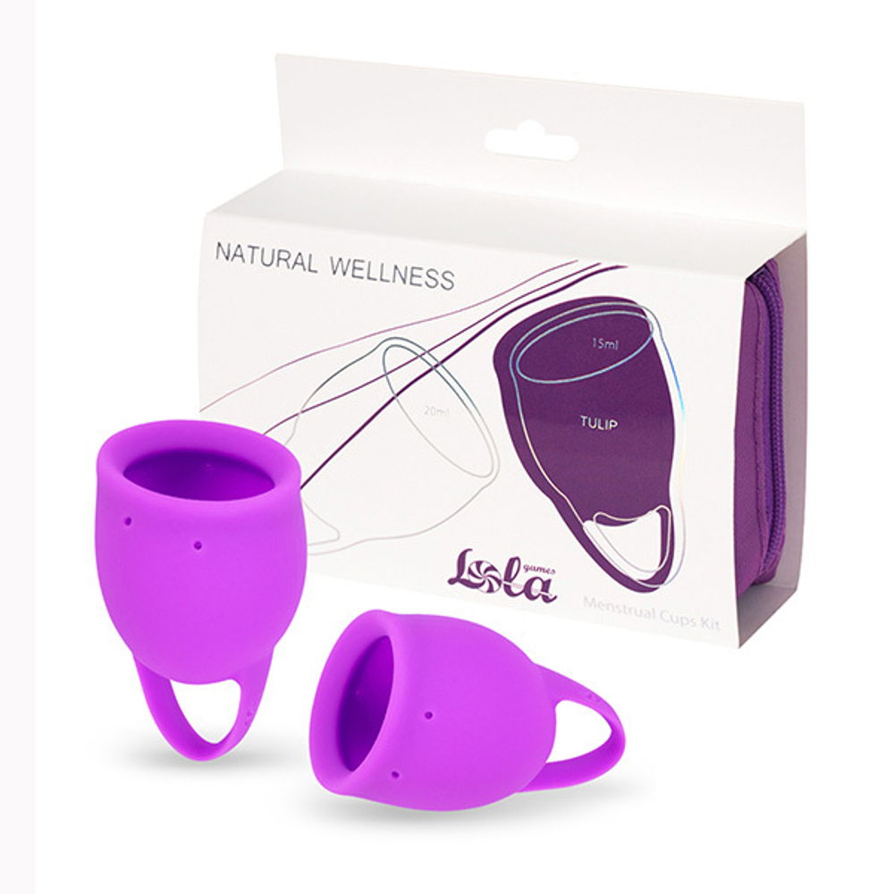 Набор менструальных чаш Natural Wellness Tulip 4000-02lola
