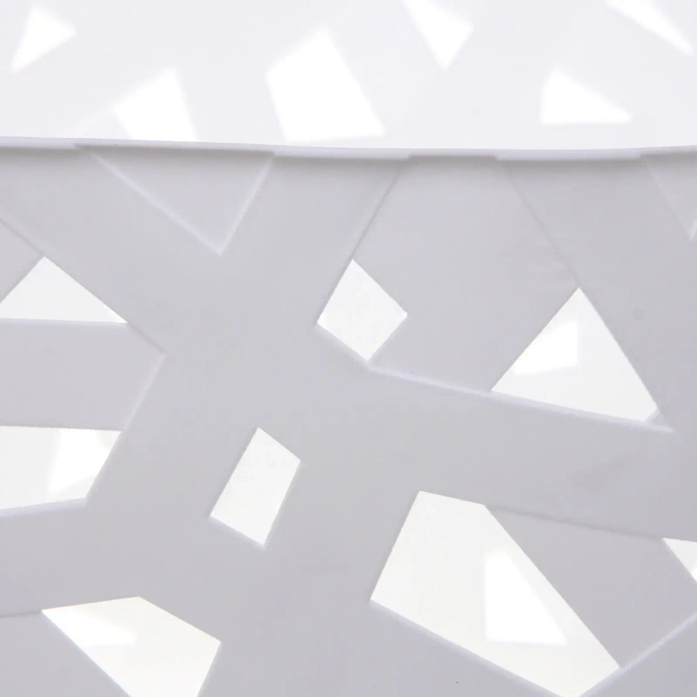 Корзина для хранения «БИСКОТТИ», цвет дымчатый белый, 39,2*23,5*16см (лейбл)