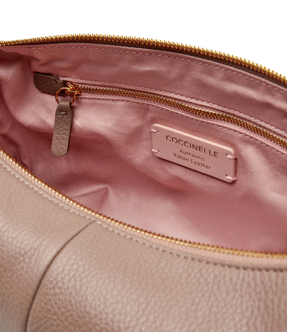 Кожаная сумка через плечо CAMPUS Coccinelle - бежевый(E1 RFF 13 01 01)