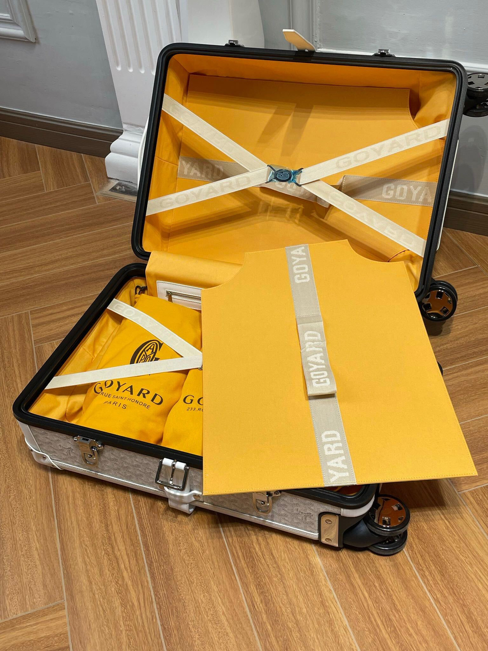 Goyard Bourget PM Trolley Case