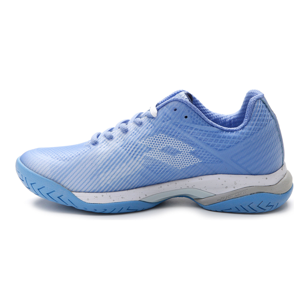Женские теннисные кроссовки Lotto Mirage 300 III SPD All Court Shoe Women - Light Blue, White