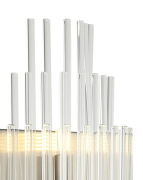 Светильник настенный 2*G9 2108/11/01W никель Eclipse Stilfort