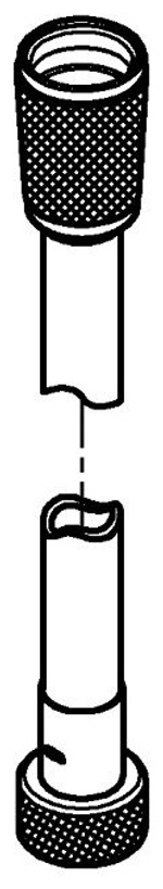 Душевой шланг  GROHE Rotaflex 1750 мм, TwistStop