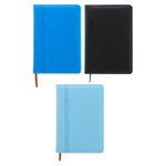 Записная книжка Basir, формат А5, со справочным материалом, серия "УЗОР", обложка кожзам, 21*14.5 см, 140 листов, 3 цвета ассорти