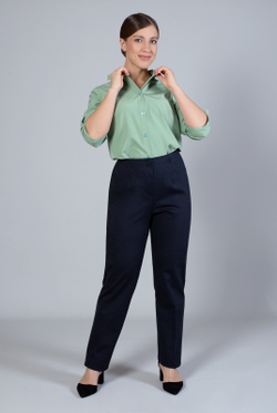 Брюки женские 04Ла, серый #369Сер0204Ла