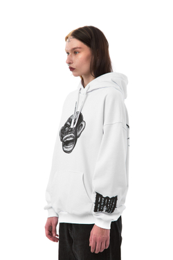 Худи "Action" white