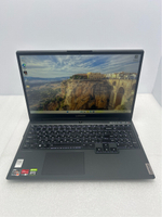 Ноутбук Lenovo Legion 5 15ARH05H (82B10083RU) 15.6"/AMD Ryzen 7 4800H /RAM 16 GB/SSD 512 GB/RTX2060/1920x1080/IPS 144 Hz/Windows 11/Подсветка кл-ры: LED/черный. Состояние: Уценка/маленькая трещина на топе/C1
