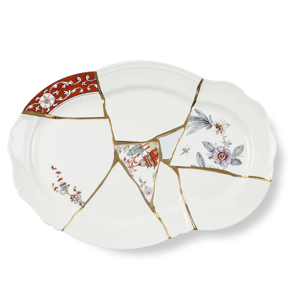 Блюдо сервировочное Seletti Kintsugi (42.5 х 29.5 см)