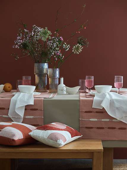 Подушка декоративная feather sketch из коллекции ethnic, 45х45 см