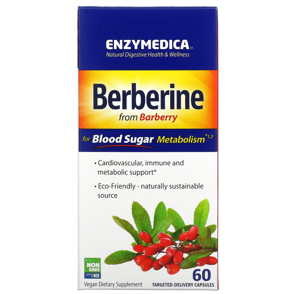 Enzymedica Berberine 60 caps.