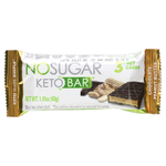 No Sugar Company, Keto Bar™, шоколад и арахисовая паста, 12 батончиков по 40 г (1,41 унции)