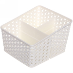 Органайзер для мелочей «Вязанье» белый 13,8х15,5х9,8