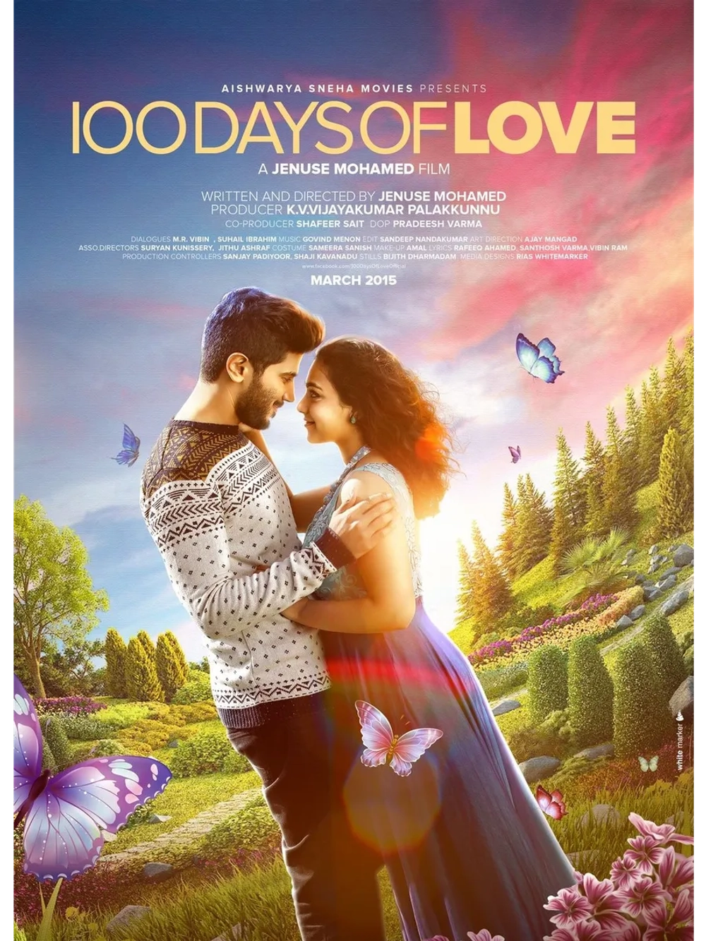 100 дней любви (2015) (DVD-R)