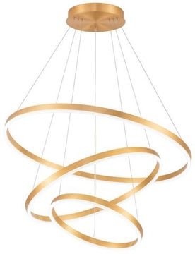 Люстра подвесная LED 110W 2800К-6500К 4005/05/03P золото Planetary Stilfort