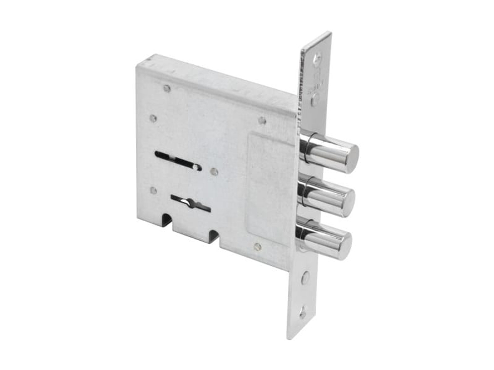 Замок врезной 3В 8-6.60.00.3(14).08 сувальдный, хром, 5 кл. Булат