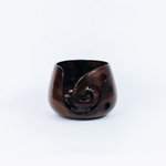 Деревянная клубочница из сибирского кедра (средняя) KL4