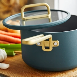 GreenPan Сотейник Stanley Tucci™ 20 см 3,78 л + крышка Pine Green