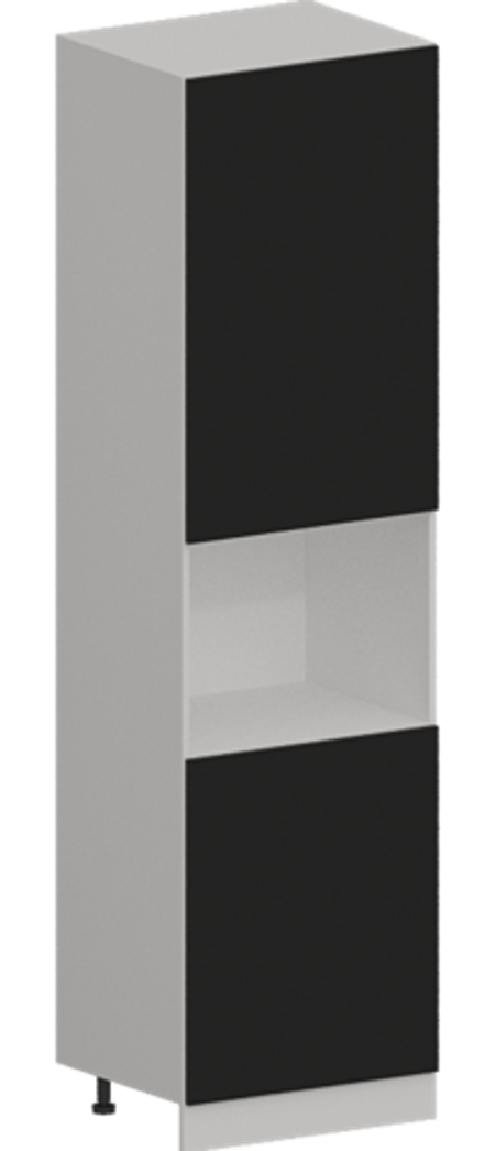 Кухня Модуль ШП 600 Ликата / Черный матовый