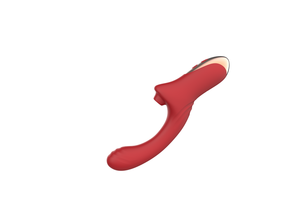 Вагинально-клиторальный вибратор Secwell SW3044-red