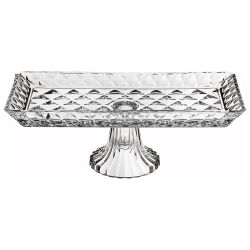 БЛЮДО НА НОЖКЕ ПРЯМОУГОЛЬНОЕ 33Х16Х12 СМ