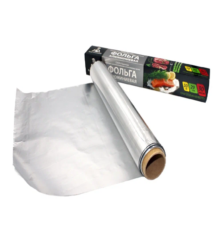 Фольга алюм. "Gurmanoff" 29см*10м, (30мкм), 1 шт