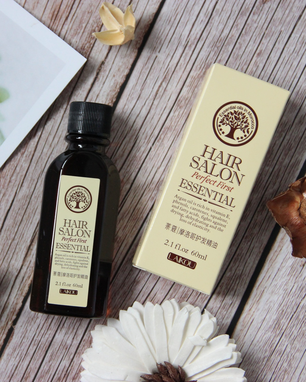 Аргановое масло для волос, 60мл