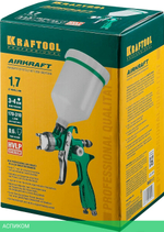 Пневматический краскопульт Kraftool AirKraft HVLP (06522-1.7)