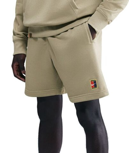 Теннисные шорты Nike Court Heritage Dri-FIT Fleece Tennis - steam