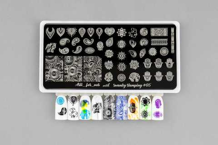 Пластина Arti for you with Swanky Stamping 05